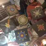 נְקֻדָּלָה : סדנה מדליקה של ציור מנדלות בטכניקת Dotting Art (מחזורי)