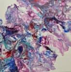 סדנת ציור אקריליק פורינג עם רקפת – אמנות FLUIDART