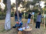סדנת ציור מול הנוף הקסום של הרי הגליל