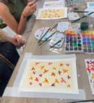 סדנת ציור פרטית בצבעי מים