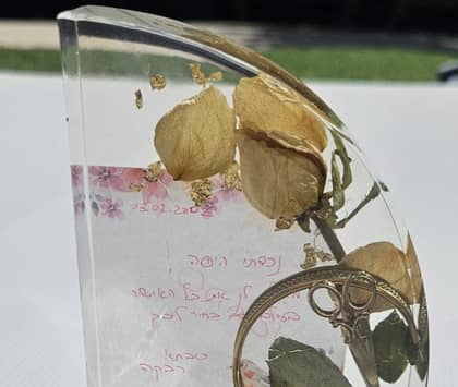 סדנת שימור זכרונות באפוקסי פרטית
