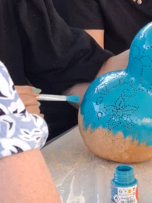 יצירת גופי תאורה מדלעות נוי