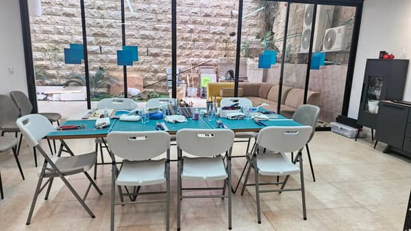 סדנת אמנות בזכוכית פרטית- בשיטת פיוזינג