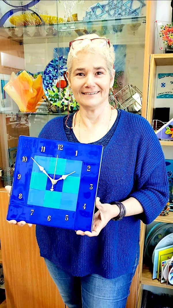 סדנת זכוכית בטכניקת פיוזינג