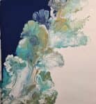סדנת ציור אקריליק פורינג עם רקפת – אמנות FLUIDART