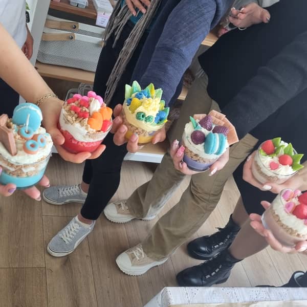 סדנה להכנת נרות קינוח מעוצבים משעוות סויה טבעית