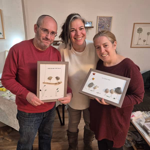 סדנת יצירה כשאבן מספרת סיפור