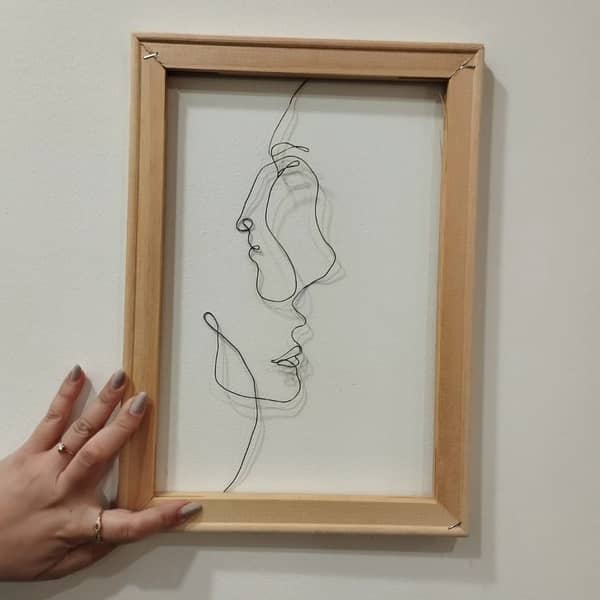 פיסול בחוט ברזל בסטודיו הקסום של יפעת בעין כרם