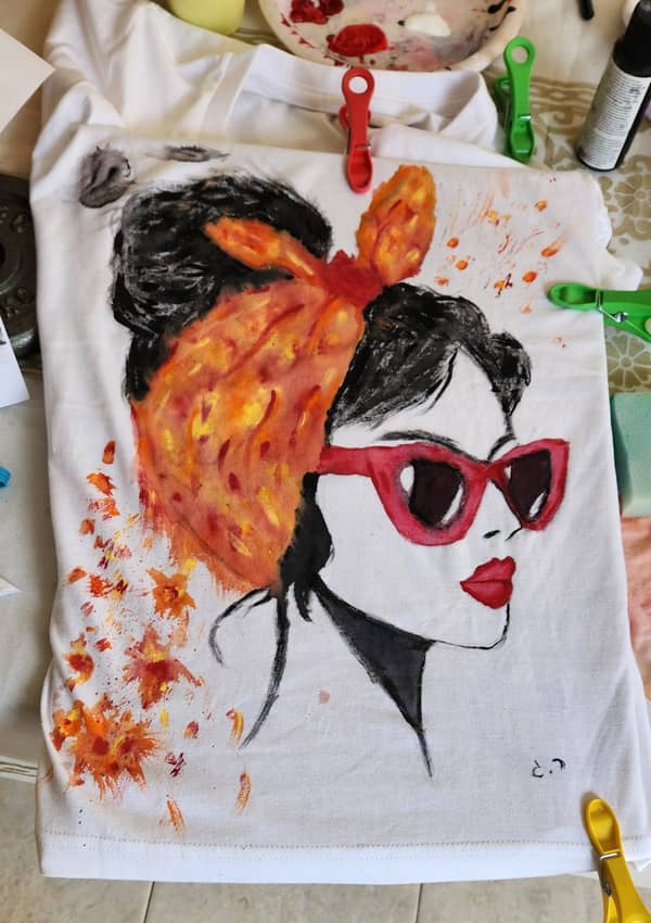 סדנת ציור על בדים ובגדים