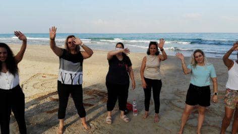 מנדלות חוף בחדרה ** בואו לחווית ציור ייחודית מול הנוף הכי מדהים בטבע!!