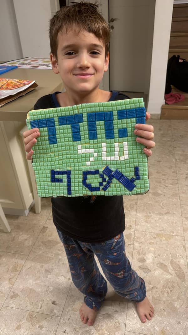 סדנת פסיפס באווירה פסטורלית