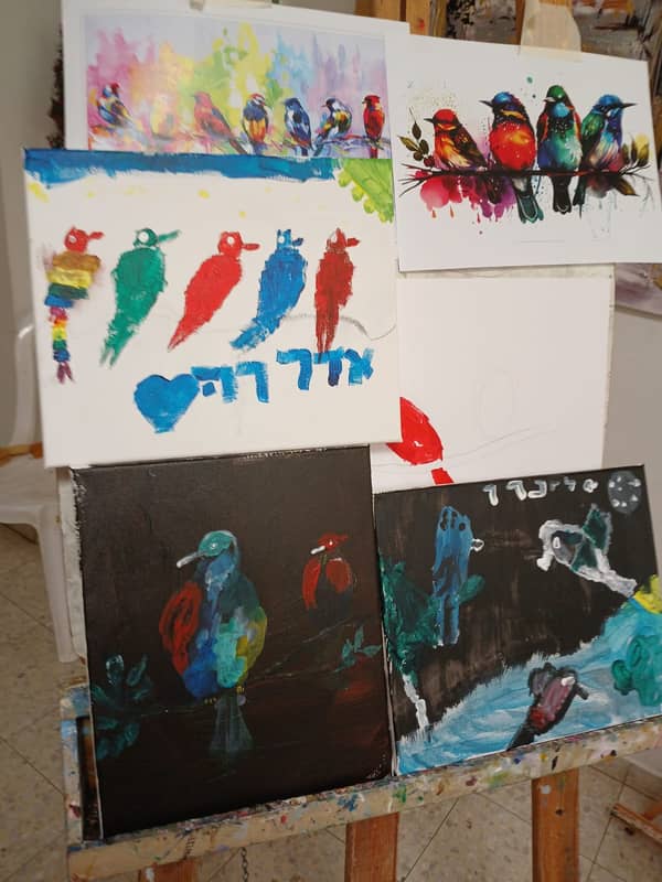 חוויה של ציור- סדנת ציור פרטית