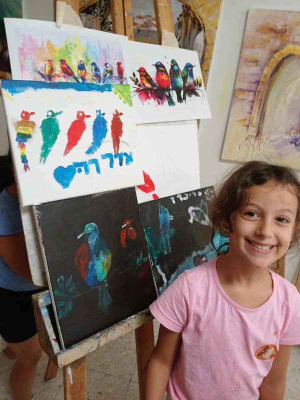חוויה של ציור- סדנת ציור פרטית