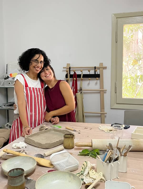סדנת אובניים ופיסול פרטית בסטודיו פסטורלי ברשפון