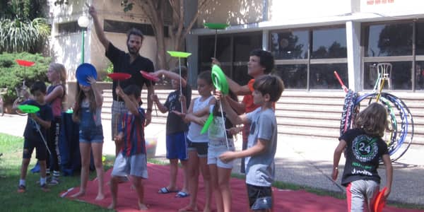 סדנאת ג’אגלינג הורים וילדים