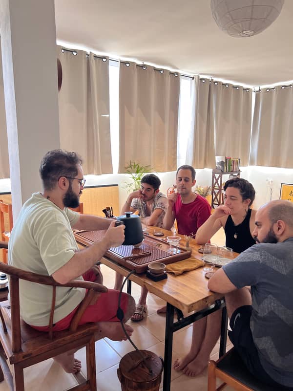 טקס תה סיני – טעימה סלקטיבית