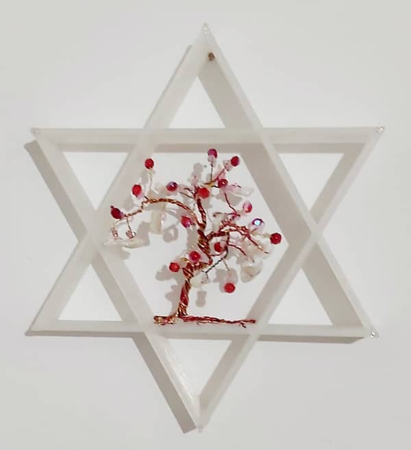 יצירת עץ מיניאטורי מאבני חן 🌟