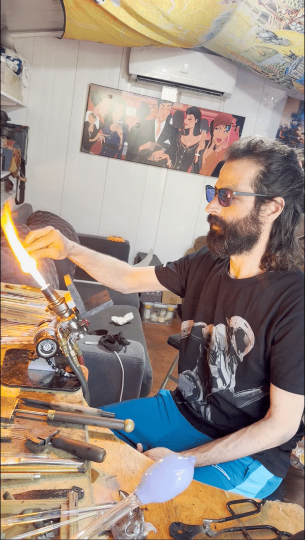 סדנת זכוכית ייחודית ופרטית