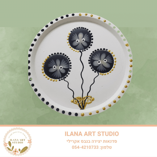 סדנת יציקה בגבס אקרילי