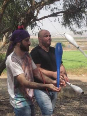 סדנאת ג’אגלינג הורים וילדים
