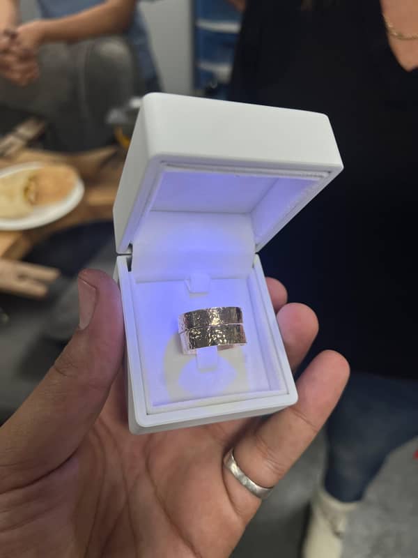 סדנת ייחודית להכנת טבעות נישואין – זהב 14K- תל אביב