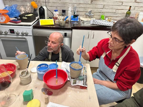 סדנת פיסול קרמי