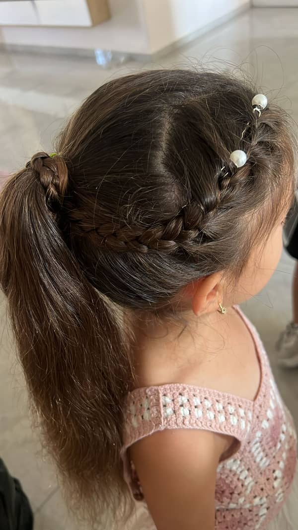 סדנת צמות ותסרוקות פרטית להורה ובת