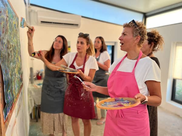 סדנת ציור חופשי: משחק בצבע – סדנה פרטית