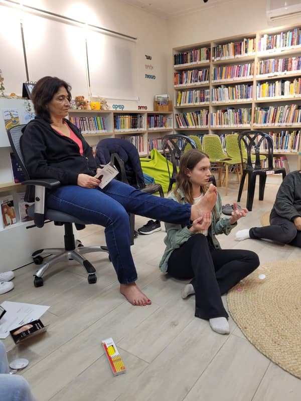 סדנת רפלקסולוגיה פרטית