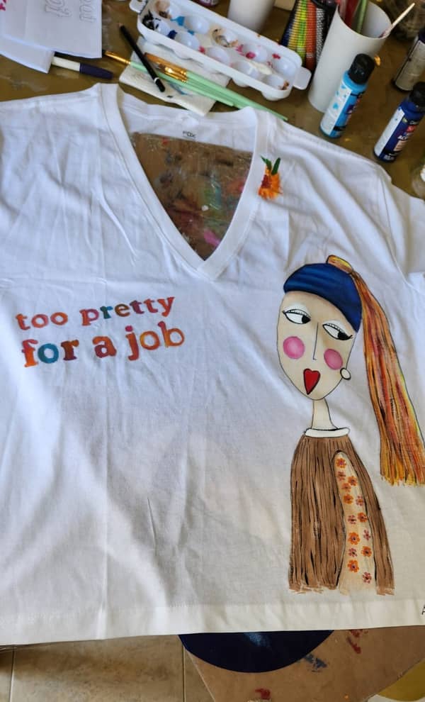 סדנת ציור על בדים ובגדים