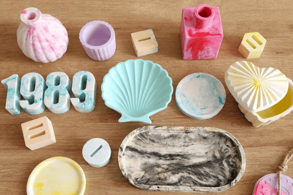 סדנת גבס מעשית: סדנה ליציקת פריטים מעוצבים לבית