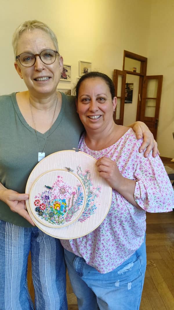 סדנת רקמה יצירתית פרטית בירושלים