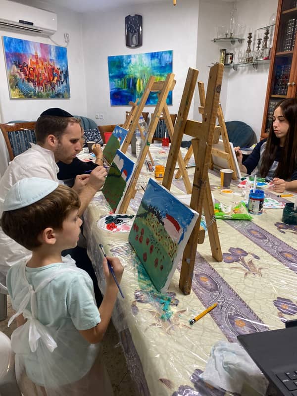 חוויה של ציור- סדנת ציור פרטית