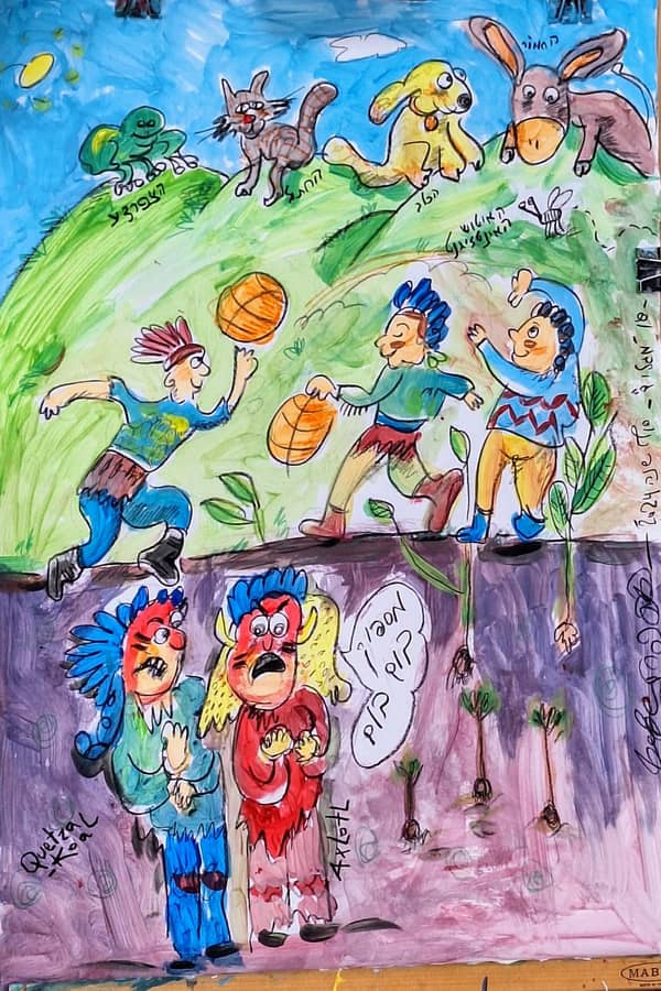 סדנת קומיקס מלווה בטיפול רגשי באומנות
