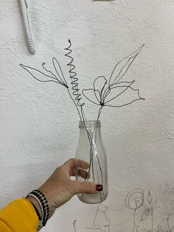 סדנת פיסול בחוטי ברזל
