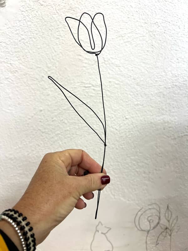 סדנת פיסול בחוטי ברזל