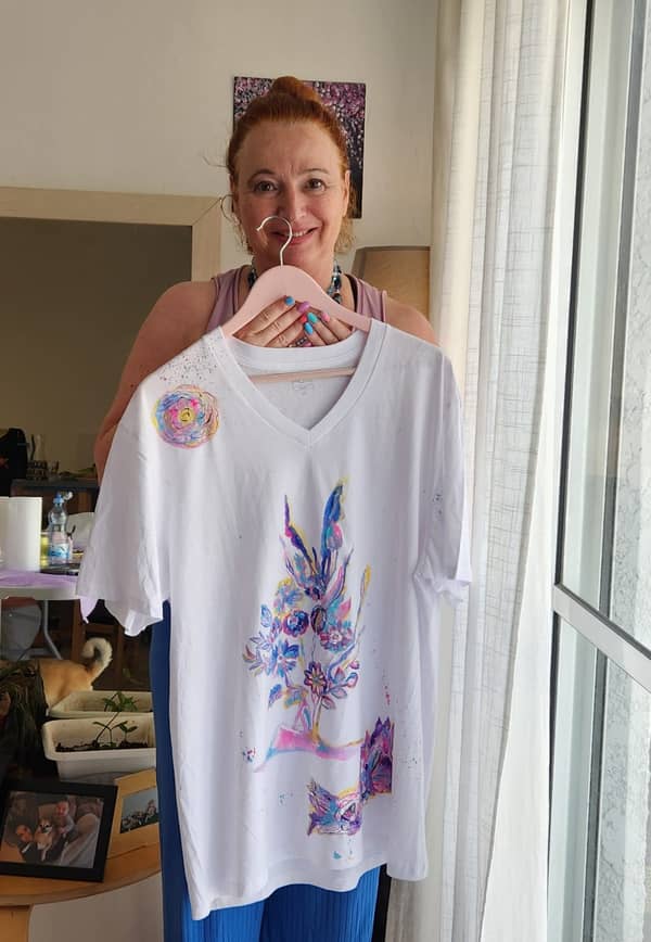 סדנת ציור על בדים ובגדים