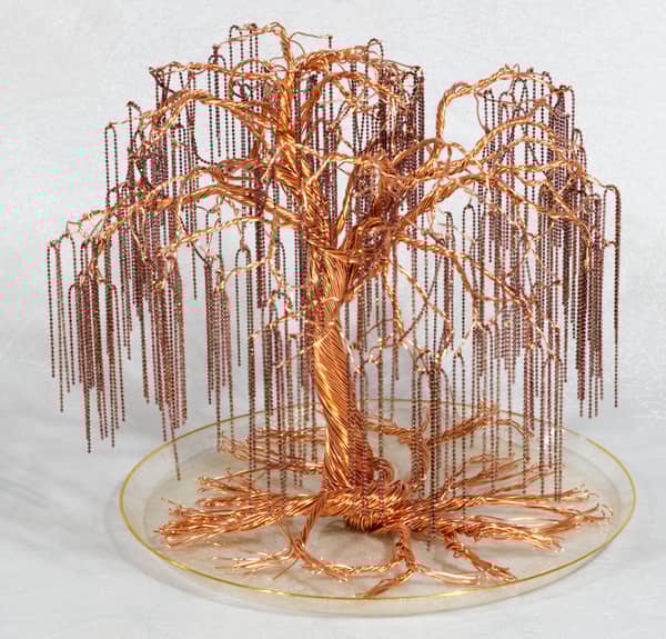 יצירת עץ מיניאטורי מאבני חן 🌟